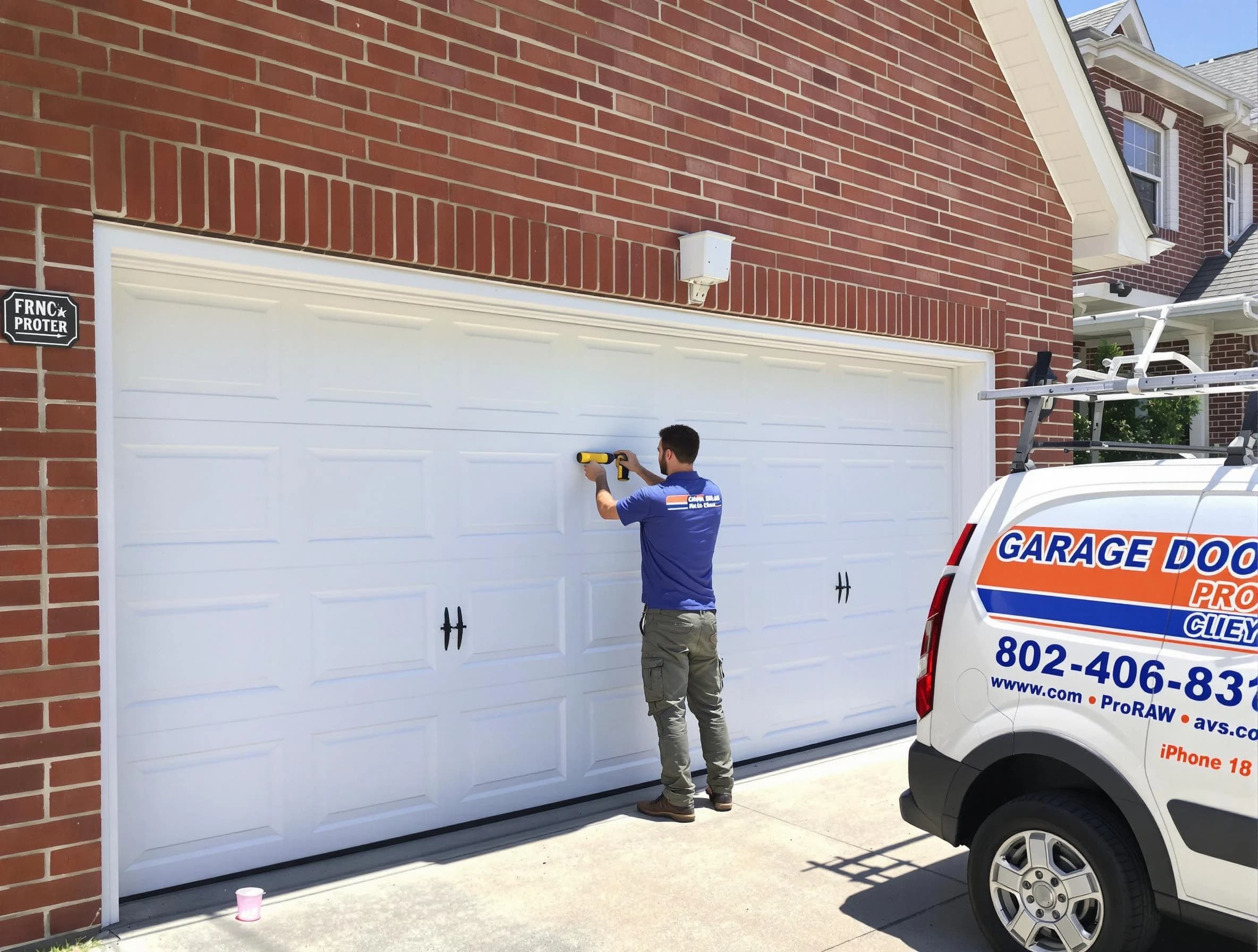 Local garage door repair service by Woodlake Garage Door Repair in Woodlake