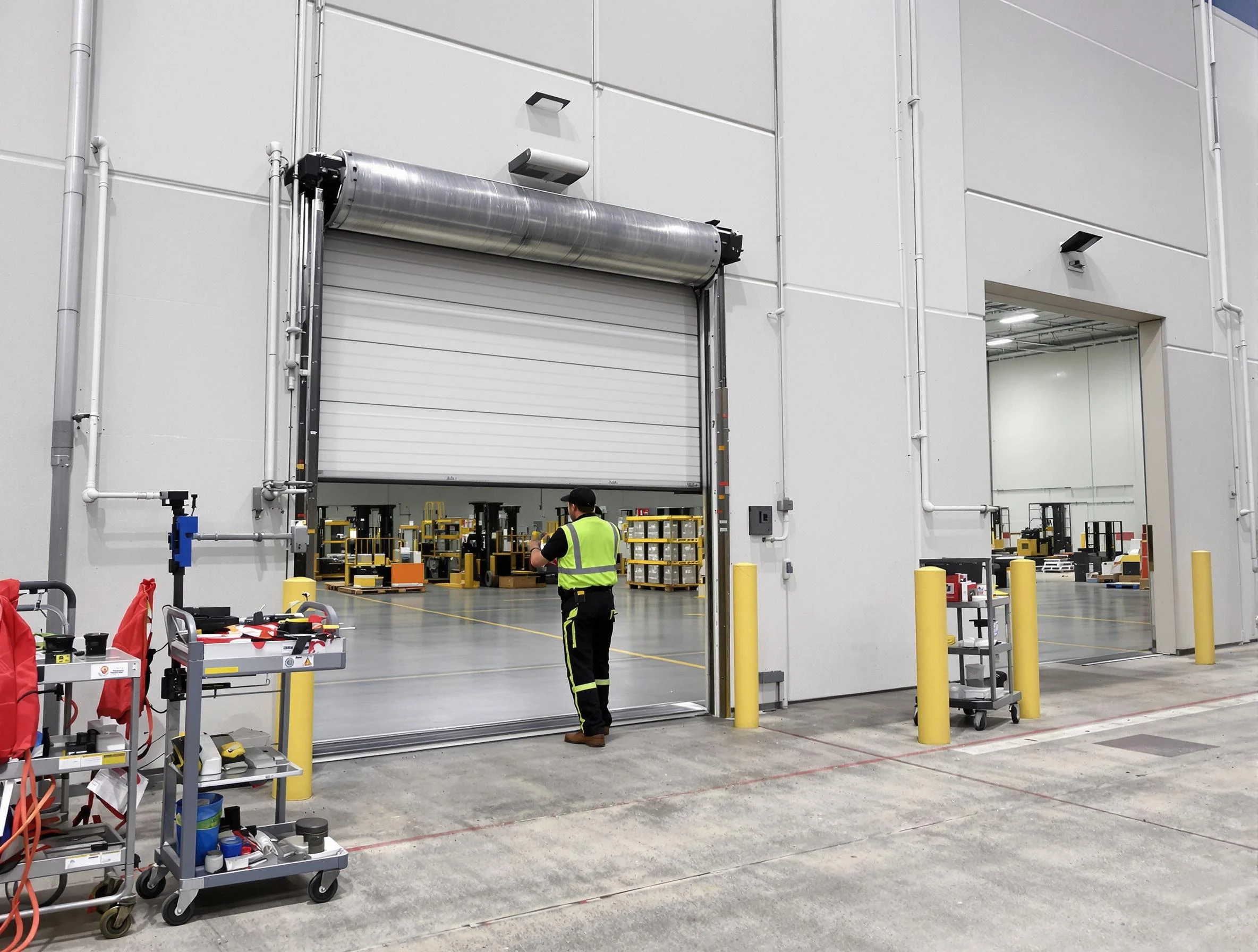 Commercial Garage Door Repair in Woodlake