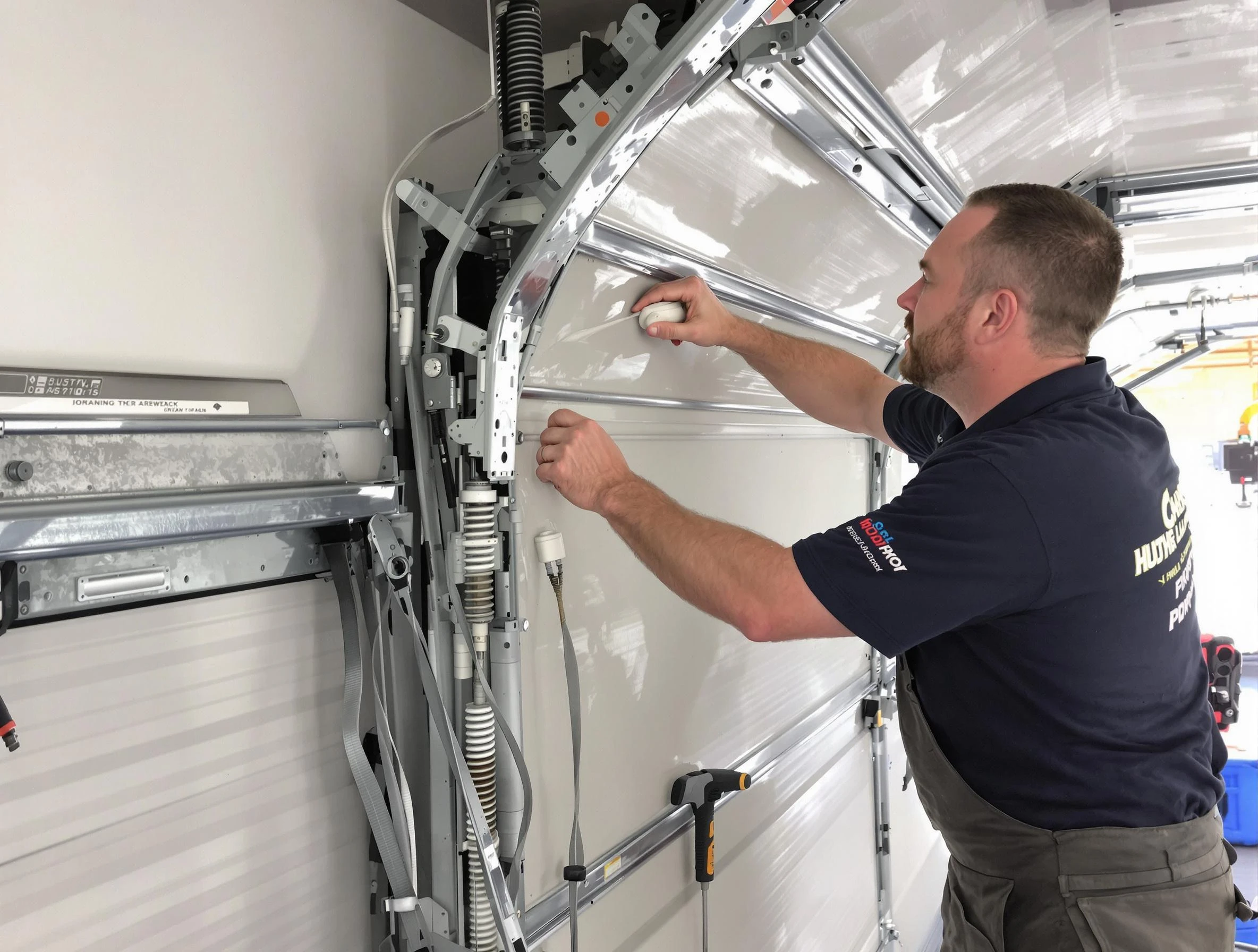 Noisy Garage Door Fix in Woodlake