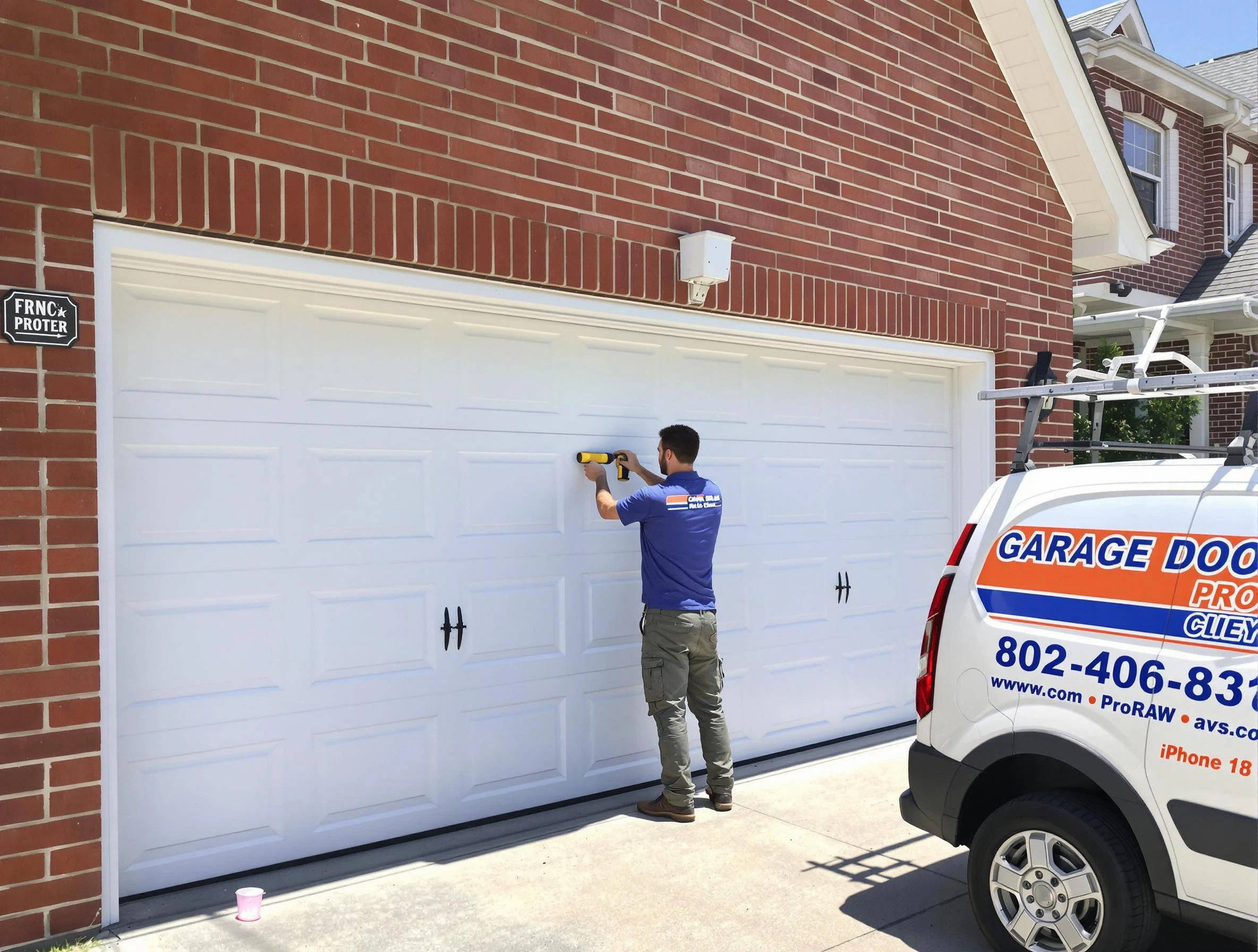 Local garage door repair service by Woodlake Garage Door Repair in Woodlake